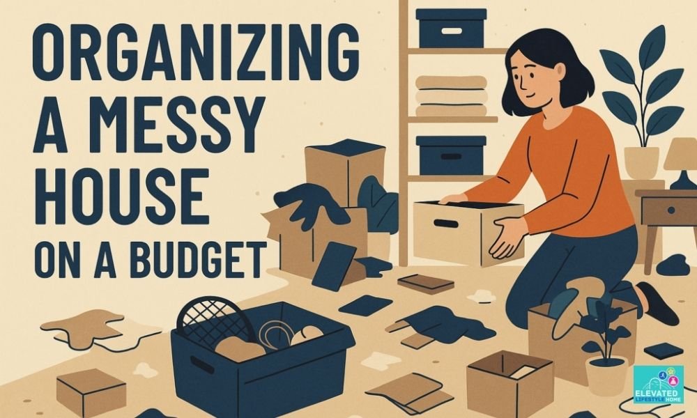 Organizing a Messy House on a Budget