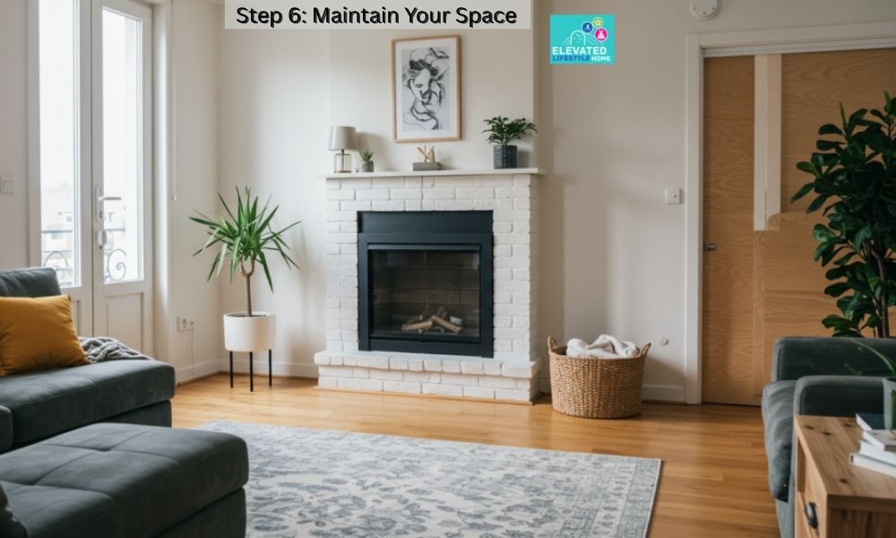Decluttering and Minimalism: Step 6: Maintain Your Space