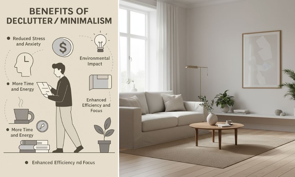The Benefits of Decluttering and Minimalism