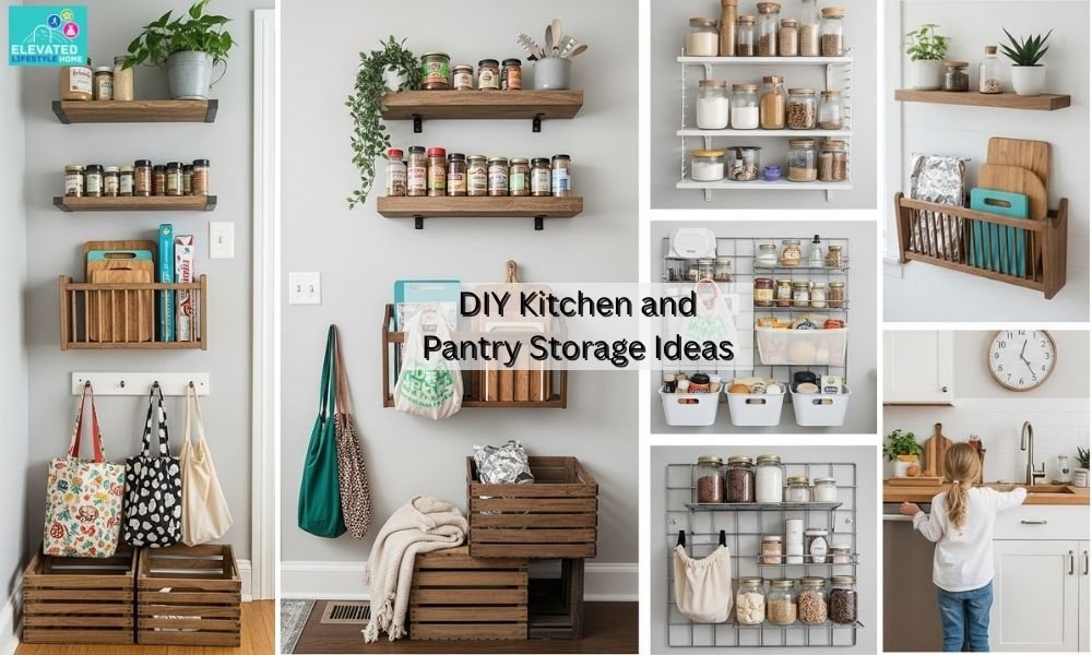 DIY Organizers, DIY Kitchen and Pantry Storage Ideas