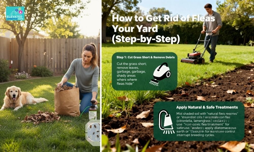How to Clean House for Flea, How to Get Rid of Fleas in Your Yard