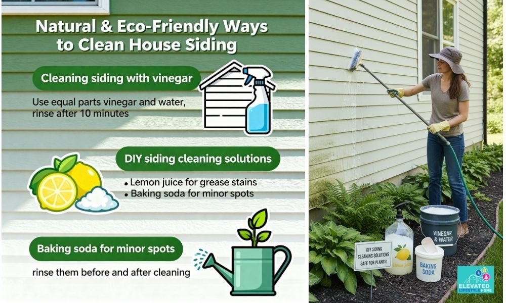 how to clean house siding, Natural & Eco-Friendly Ways to Clean House Siding

