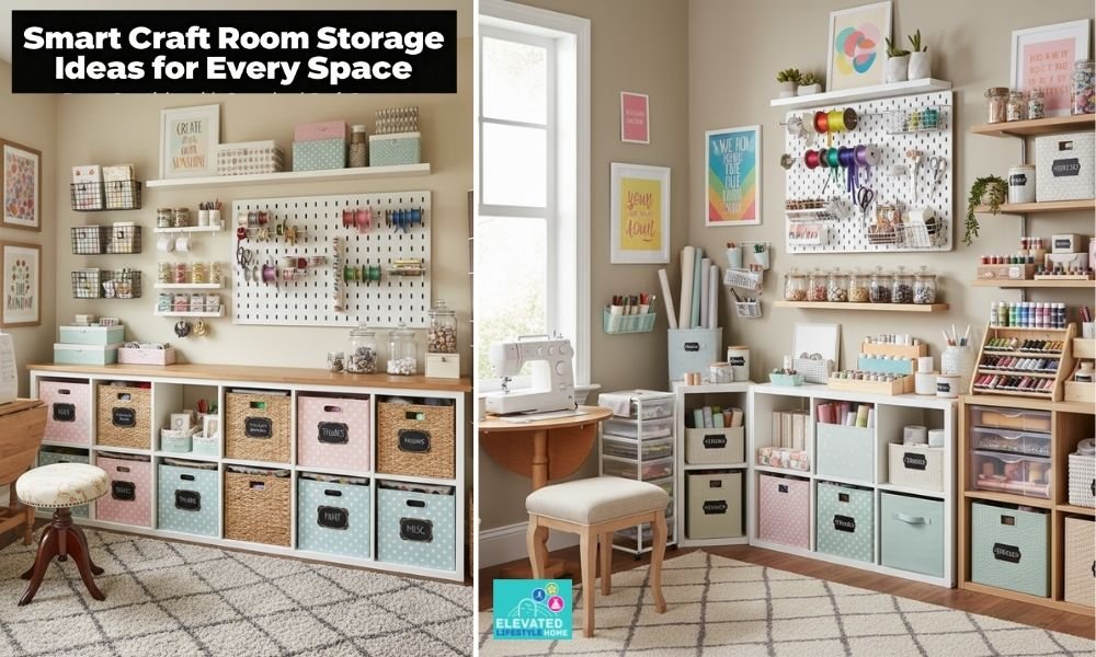 13 Craft Room Storage Ideas For An Amazing & Inspiring Space