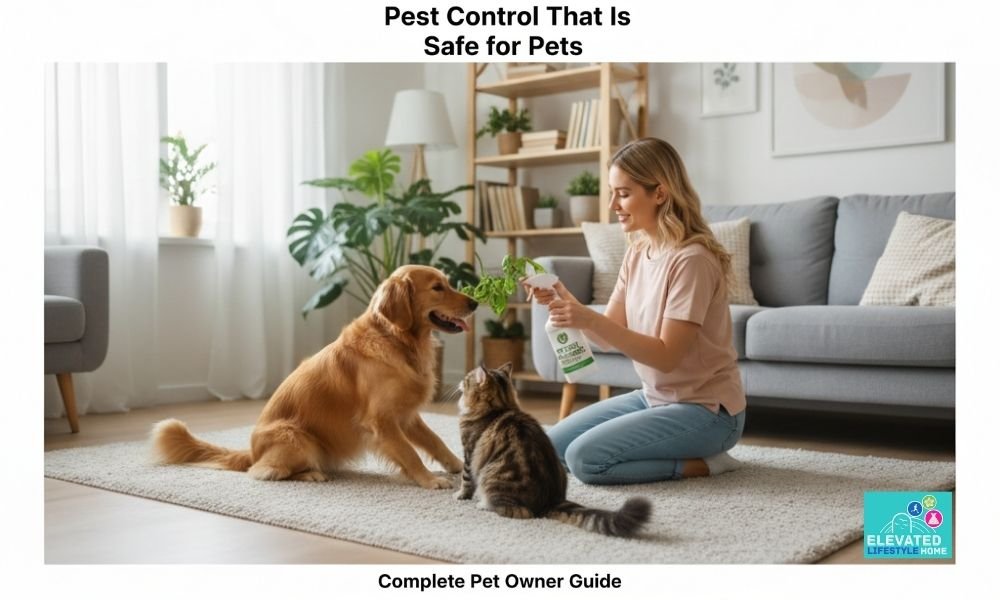 Pest Control That Is Safe for Pets