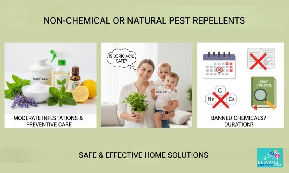 What Chemicals Do Pest Control Use? Non-Chemical or Natural Pest Repellents Are a Better Choice