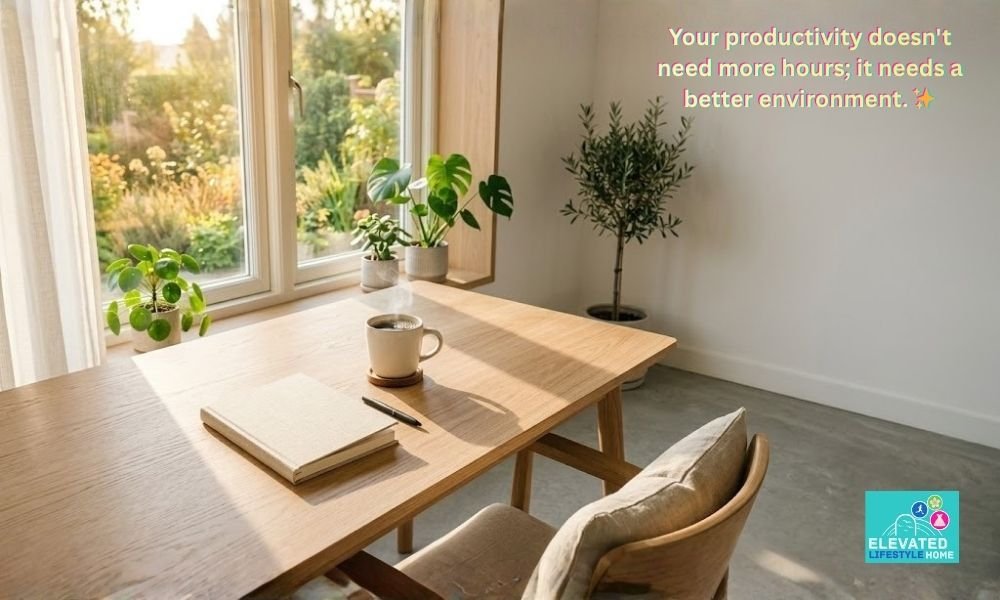 How to fix a broken daily routine for high achievers - minimalist workspace.