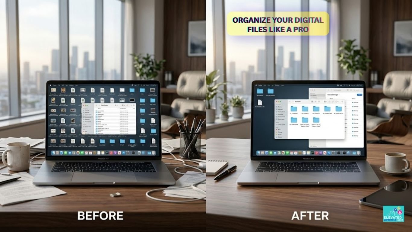 How to Organize Digital Files Efficiently using a structured digital filing system for productivity