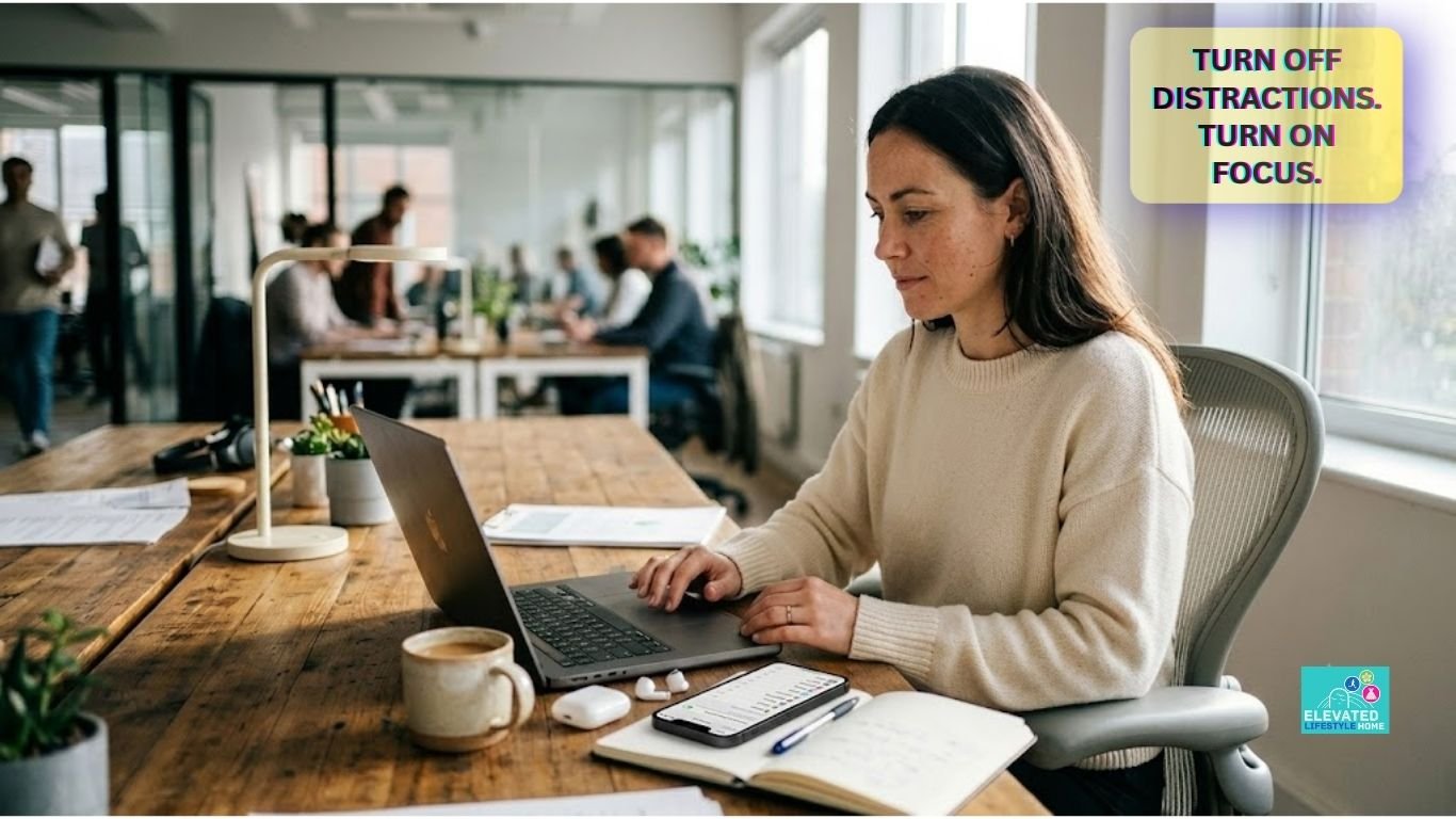 How to manage notifications to improve focus with a distraction-free workspace