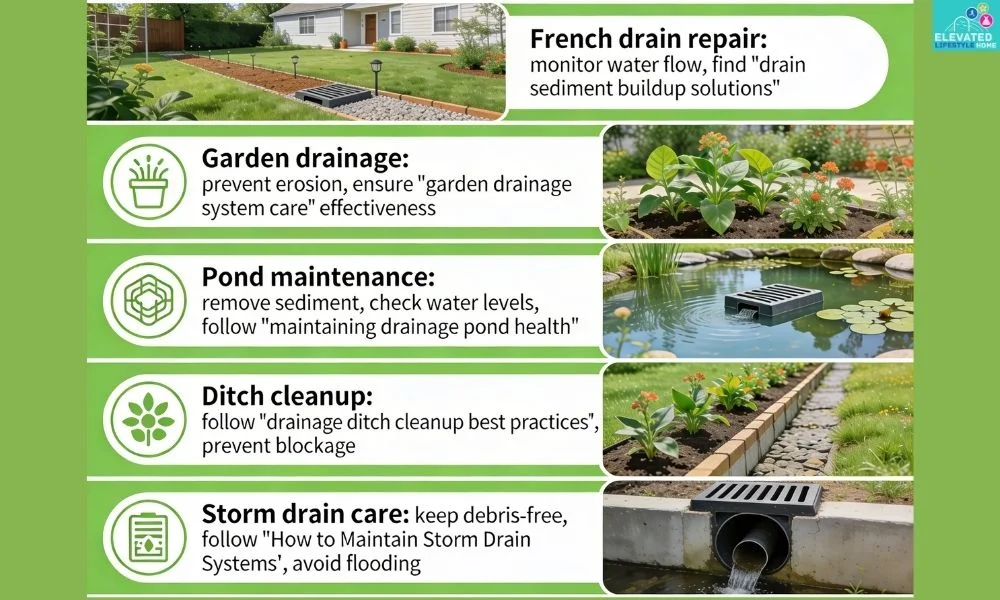 French Drain Maintenance: Drainage System Maintenance for Different Environments