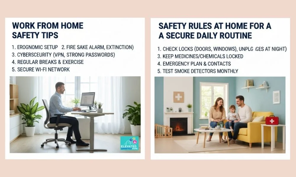 Work From Home Safety Tips: Safety Rules at Home for Families & Kids During Work Hours